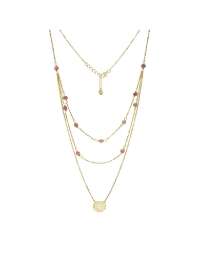 Naszyjnik Kaskadowy z Kolorowym Turmalinem