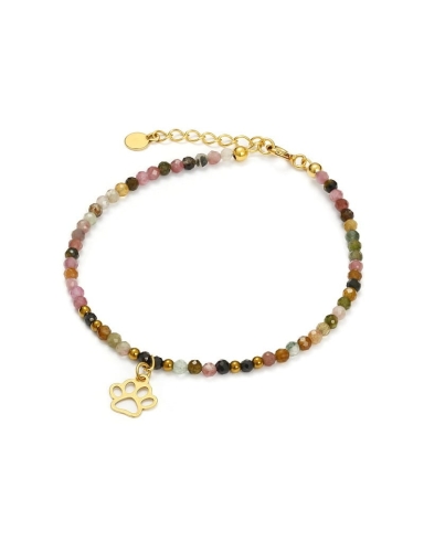 Bransoletka Łapka z Turmalinem