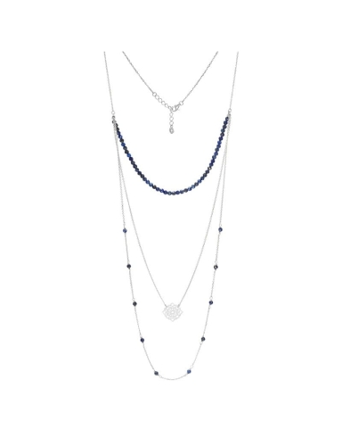 Naszyjnik Kaskadowy z Lapisem