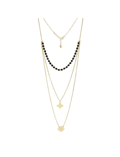 Naszyjnik Kaskadowy z Turmalinem