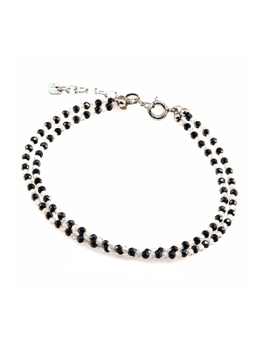 Bransoletka z kamieni naturalnych podwójna