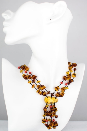 Naszyjnik z bursztynu