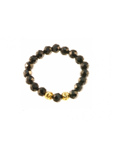 Elastyczny Pierścionek z Turmalinem