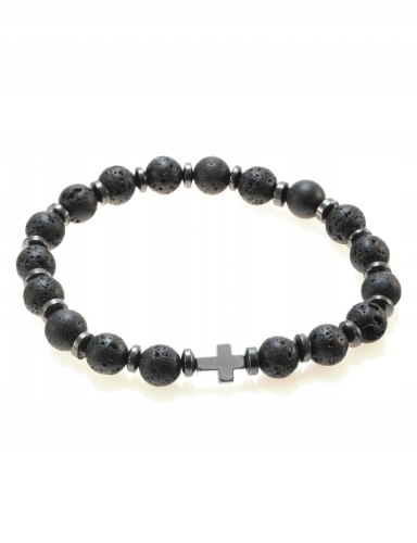 Bransoletka Męska z Krzyżykiem