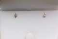 Złote Kolczyki z Diamentami 0,05 ct