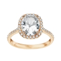 Pierścionek Markiza z Cyrkonią