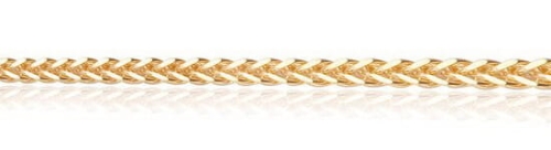 Złoty łańcuszek spiga 50 cm