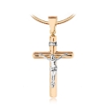 Złoty Krzyżyk z Wizerunkiem Jezusa