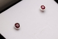 Kolczyki z Rubinem Naturalnym