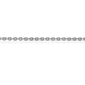 Srebrny Rodowany Łańcuszek Ankier 45 cm