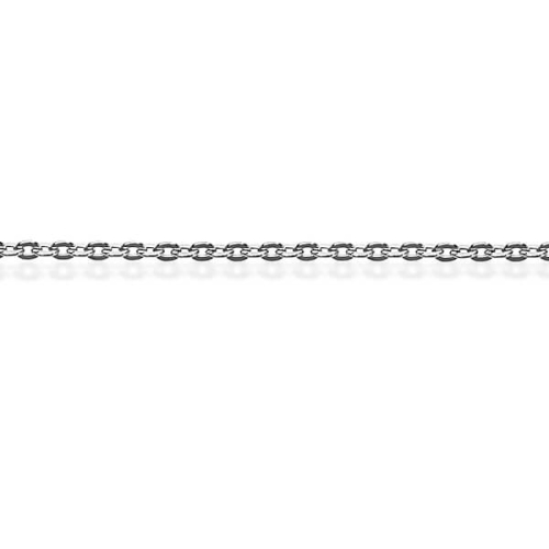 Srebrny Rodowany Łańcuszek Ankier 45 cm