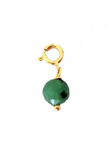 Charms Zoizyt z Rubinem