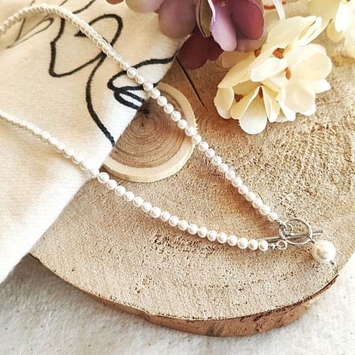 Naszyjnik z Pereł Naturalnych