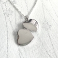 Naszyjnik ze Zdjęciem Serduszko