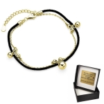 Bransoletka Sznurkowa Czarna