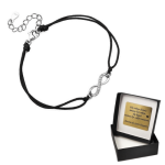 Bransoletka Nieskończoność z Cyrkoniami