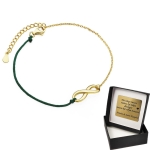 Bransoletka Nieskończoność na Sznurku