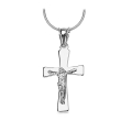 Srebrny Krzyżyk z Wizerunkiem Jezusa