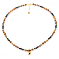 Naszyjnik w kolorach ziemi