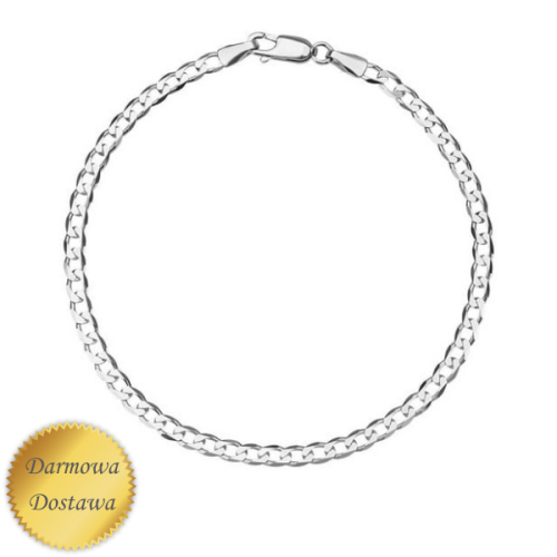 Bransoletka Męska Srebrna