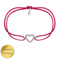 Bransoletka Serce na Sznurku