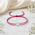 Bransoletka Serce na Sznurku