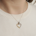 Naszyjnik Serce z Cyrkoniami