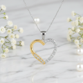 Naszyjnik Serce z Cyrkoniami