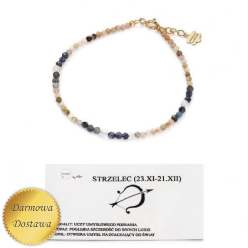 Bransoletka znak zodiaku strzelec