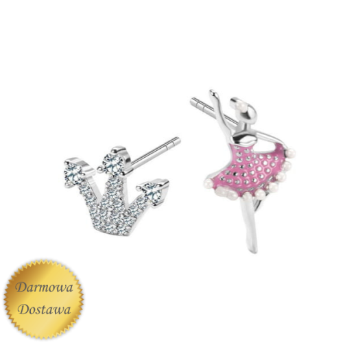 Kolczyki baletnica
