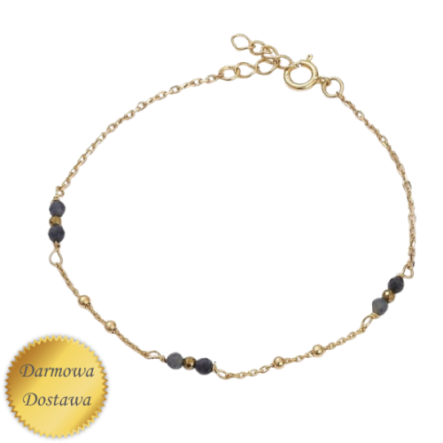 Bransoletka z szafirem