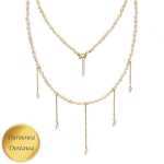 Krótki naszyjnik  z pereł 