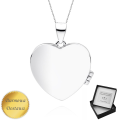 Naszyjnik ze Zdjęciem Serduszko