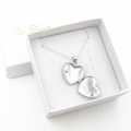 Naszyjnik ze Zdjęciem Serduszko