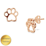 Kolczyki Łapki Psa