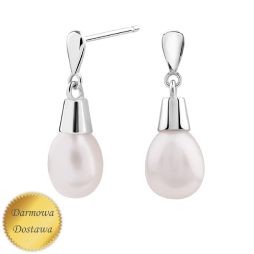 Kolczyki z Perłami Wiszące