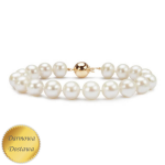 Bransoletka Złota z Perłami