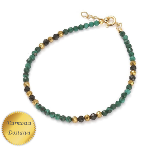 Bransoletka z Malachitem