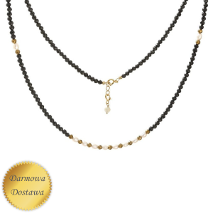Naszyjnik z czarnym turmalinem