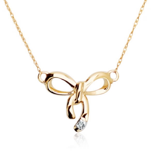 Naszyjnik z diamentem