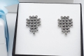 Kolczyki Srebrne z Markazytami