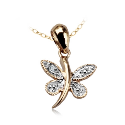 Wisiorek z Motylkiem