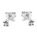 Kolczyki z Białego Złota z Diamentami