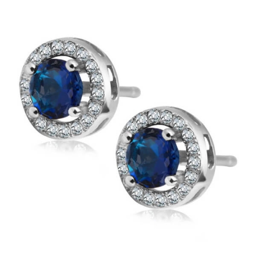 Srebrne Kolczyki Markizy