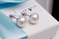 Srebrne Kolczyki z Perłami