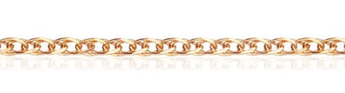 Złoty łańcuszek 50 cm 333