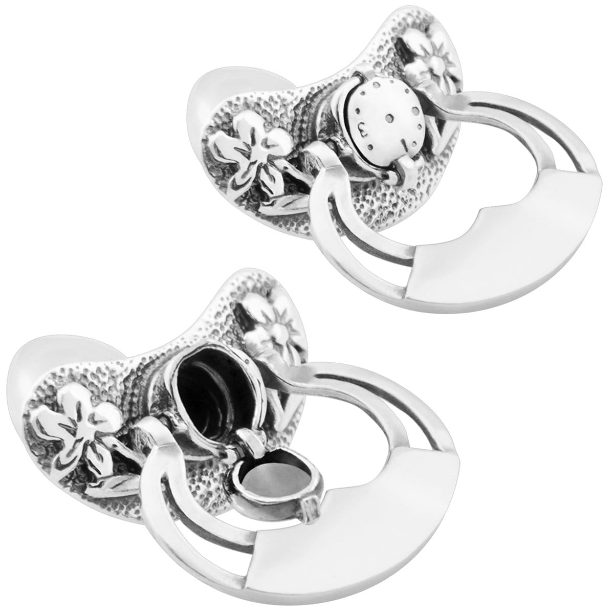 srebrny smoczek na pierwszy ząbek