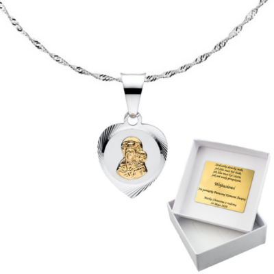 Łańcuszek z medalikiem