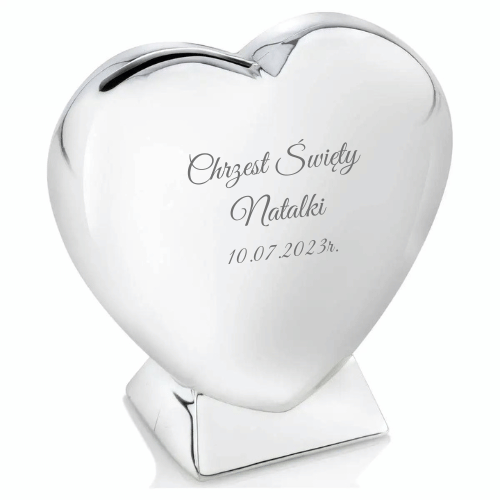 Skarbonka z grawerem